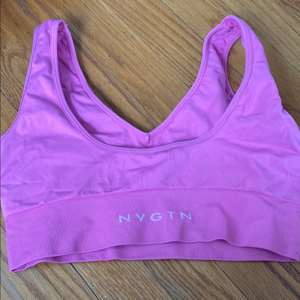 NVGTN Pink Sports Bra
